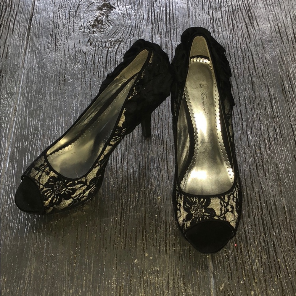 Black heels